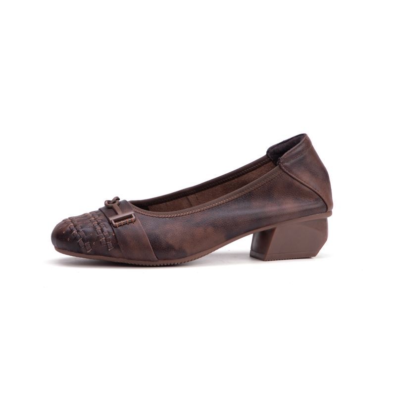 Modern Genuine Leather Loafers for Women | 25cw10172