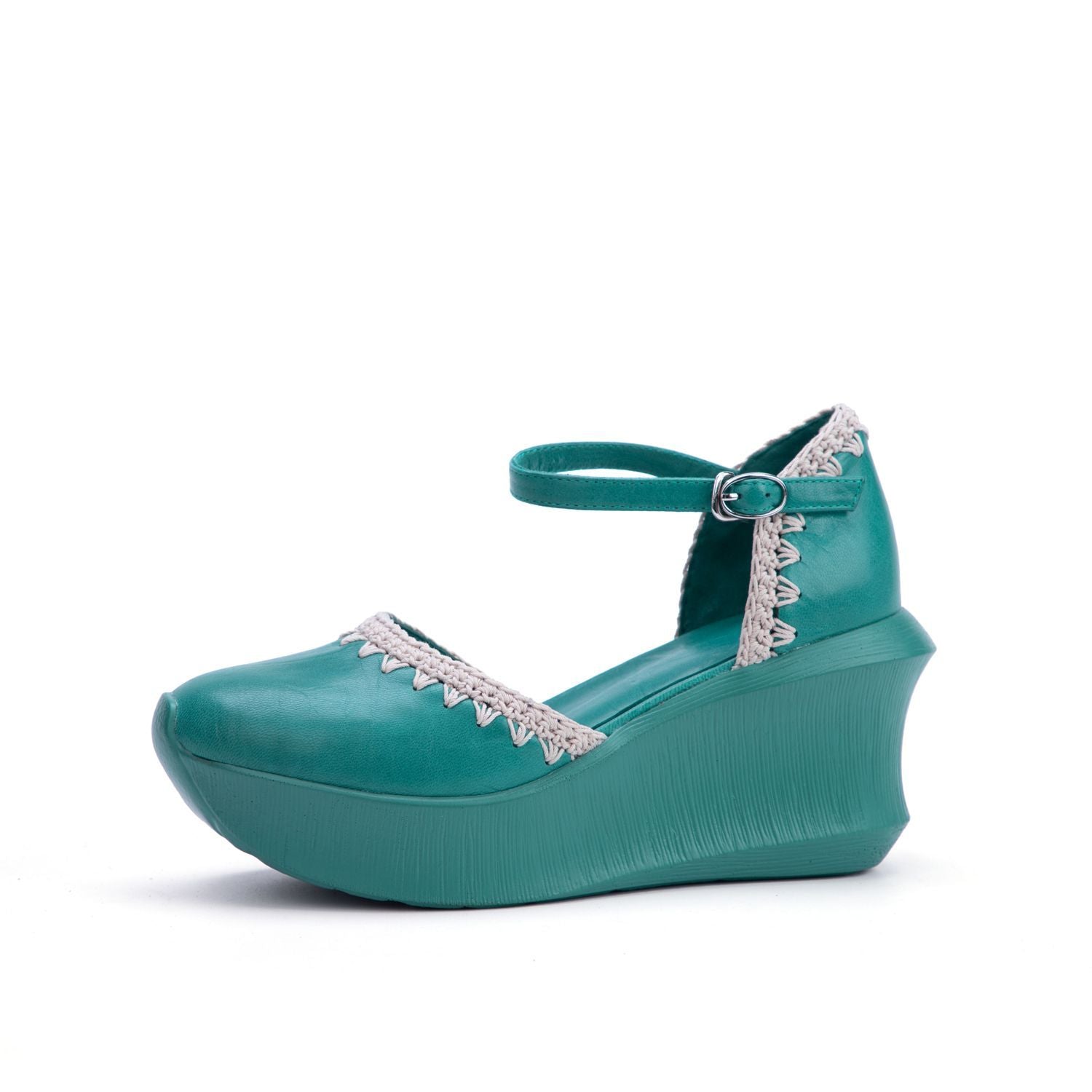 Genuine Leather Mules for Women - Flat Casual Shoes | 25x936-19