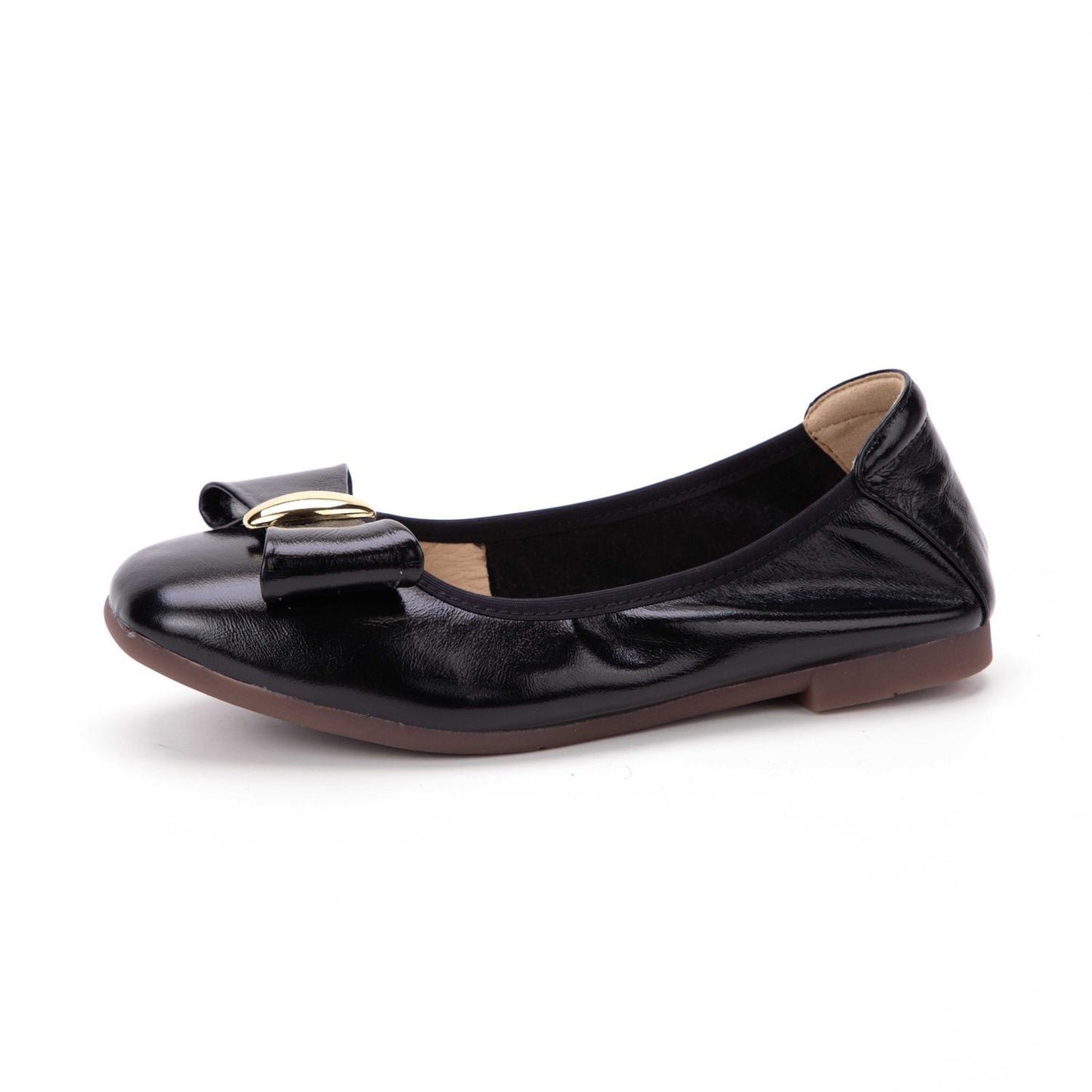 Classic Genuine Leather Slip-On Shoes for Women | 25xlfa15-28