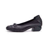 Modern Genuine Leather Loafers for Women | 25cw10172