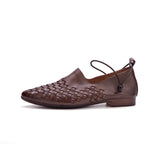 Chunky Genuine Leather Ankle Boots for Women | 25ctsa06-89
