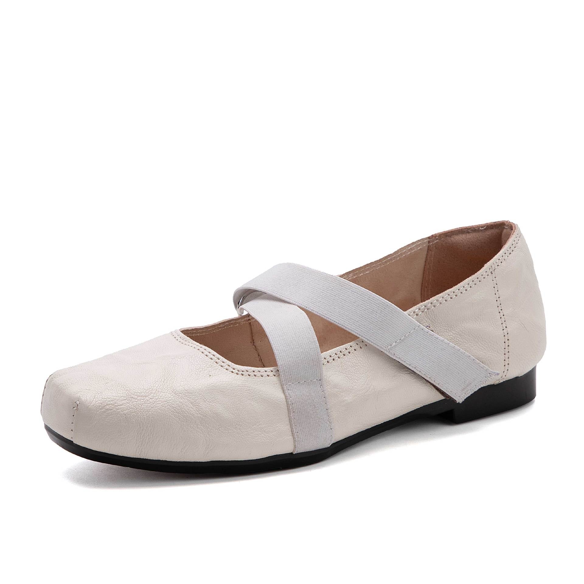 Modern Genuine Leather Loafers for Women | 26czya22-126