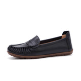 Retro Suede Sneakers for Women - Flat Casual Shoes | 25xdy828-1