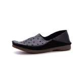 Genuine Leather Mules for Women - Flat Casual Shoes | 25xzya22-100
