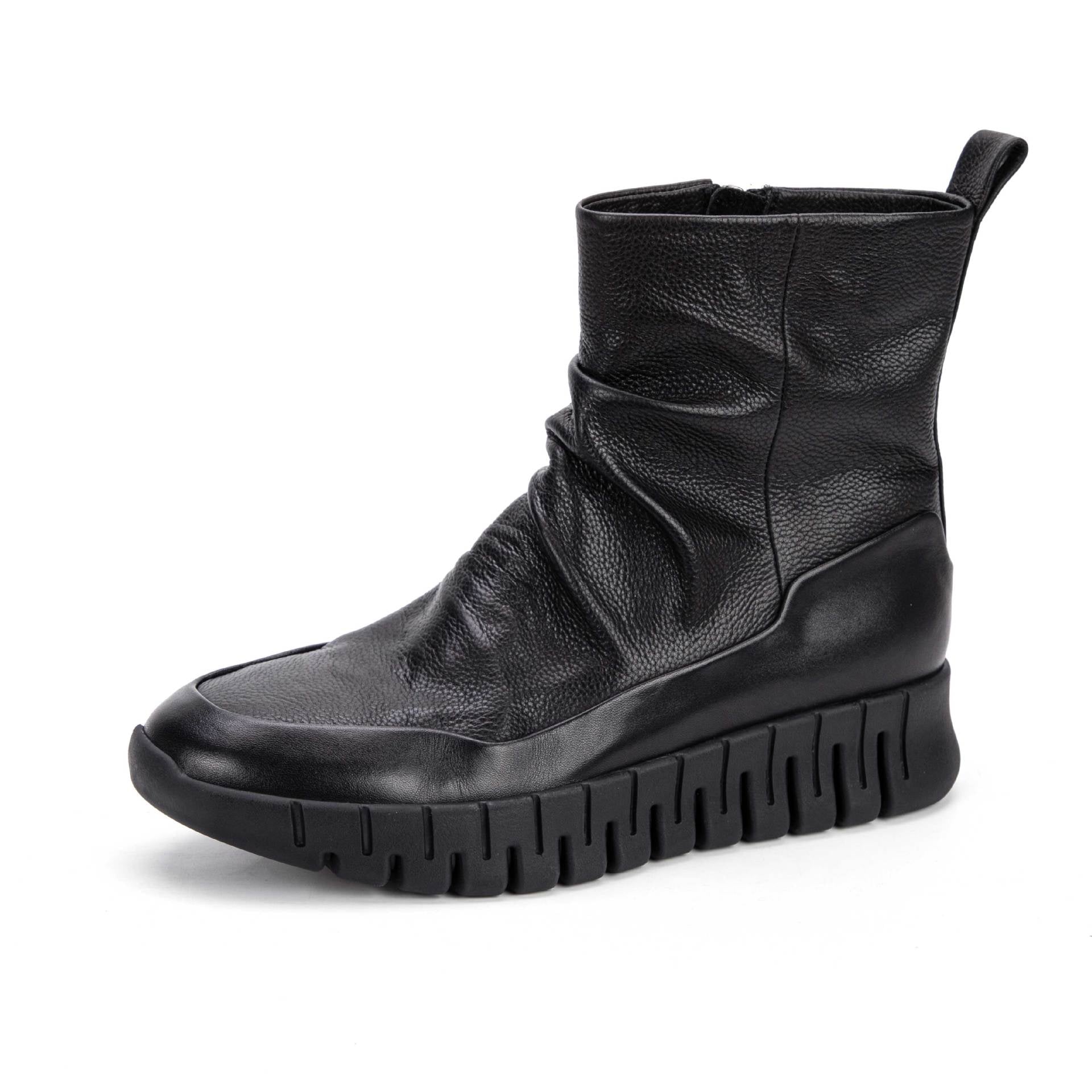 Edgy Genuine Leather Ankle Boots for Women | 25d25922-1