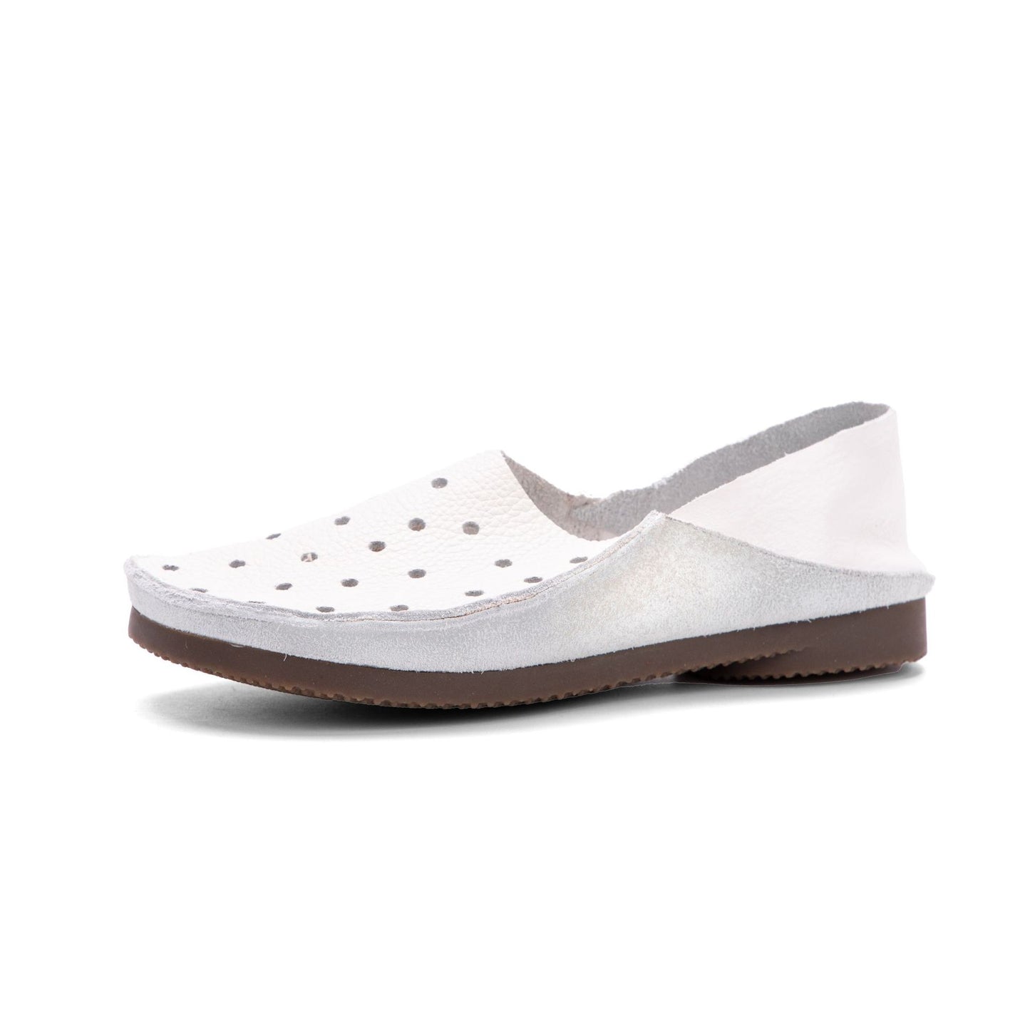 Genuine Leather Mules for Women - Flat Casual Shoes | 25xzya22-100