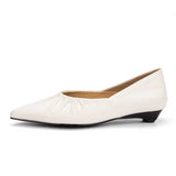 Classic Genuine Leather Slip-On Shoes for Women | 25xy8135