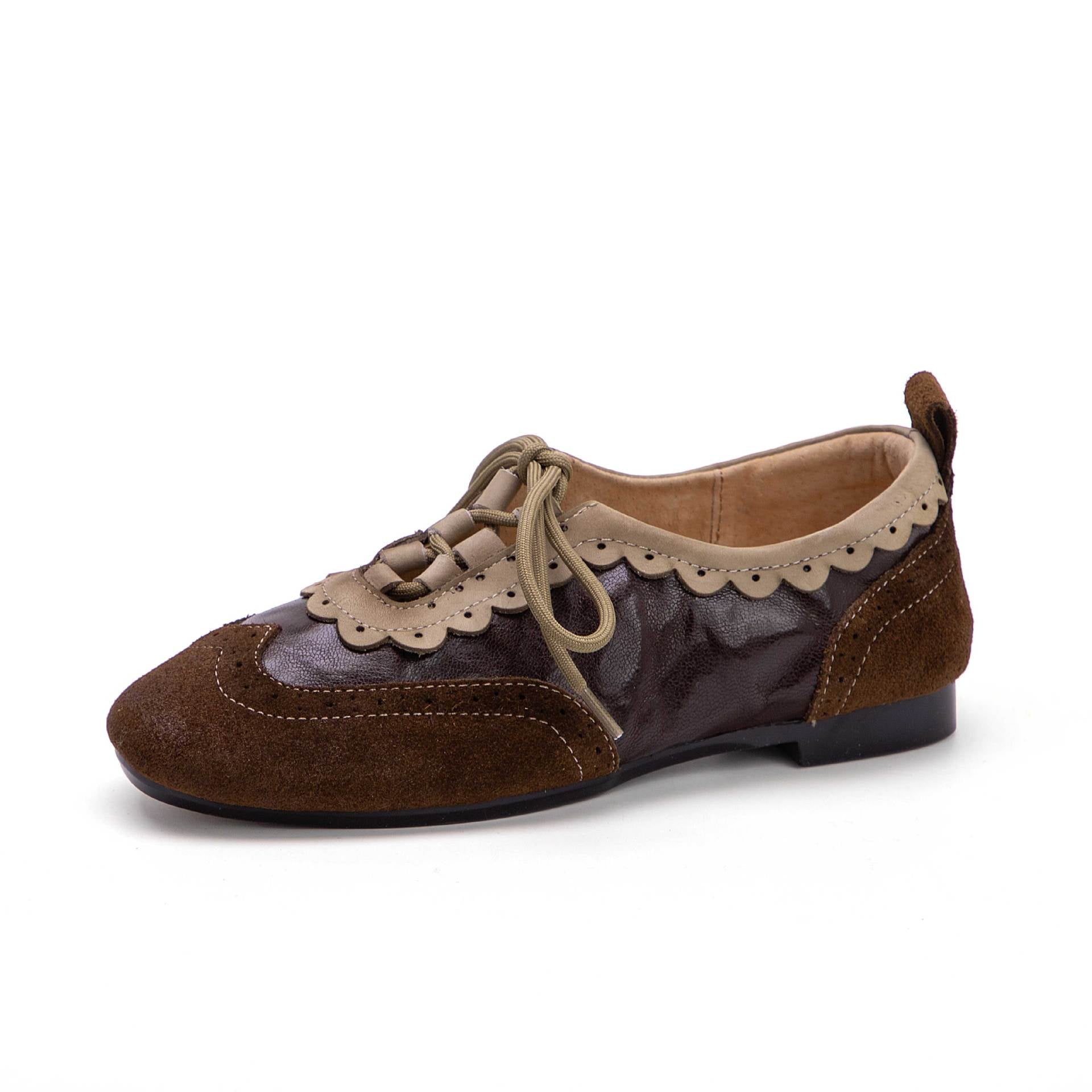 Classic Genuine Leather Slip-On Shoes for Women | 26czya22-120