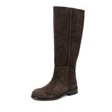 Chunky Genuine Leather Ankle Boots for Women | 25d25916-2
