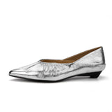 Classic Genuine Leather Slip-On Shoes for Women | 25xy8135