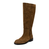 Chunky Genuine Leather Ankle Boots for Women | 25d25916-2