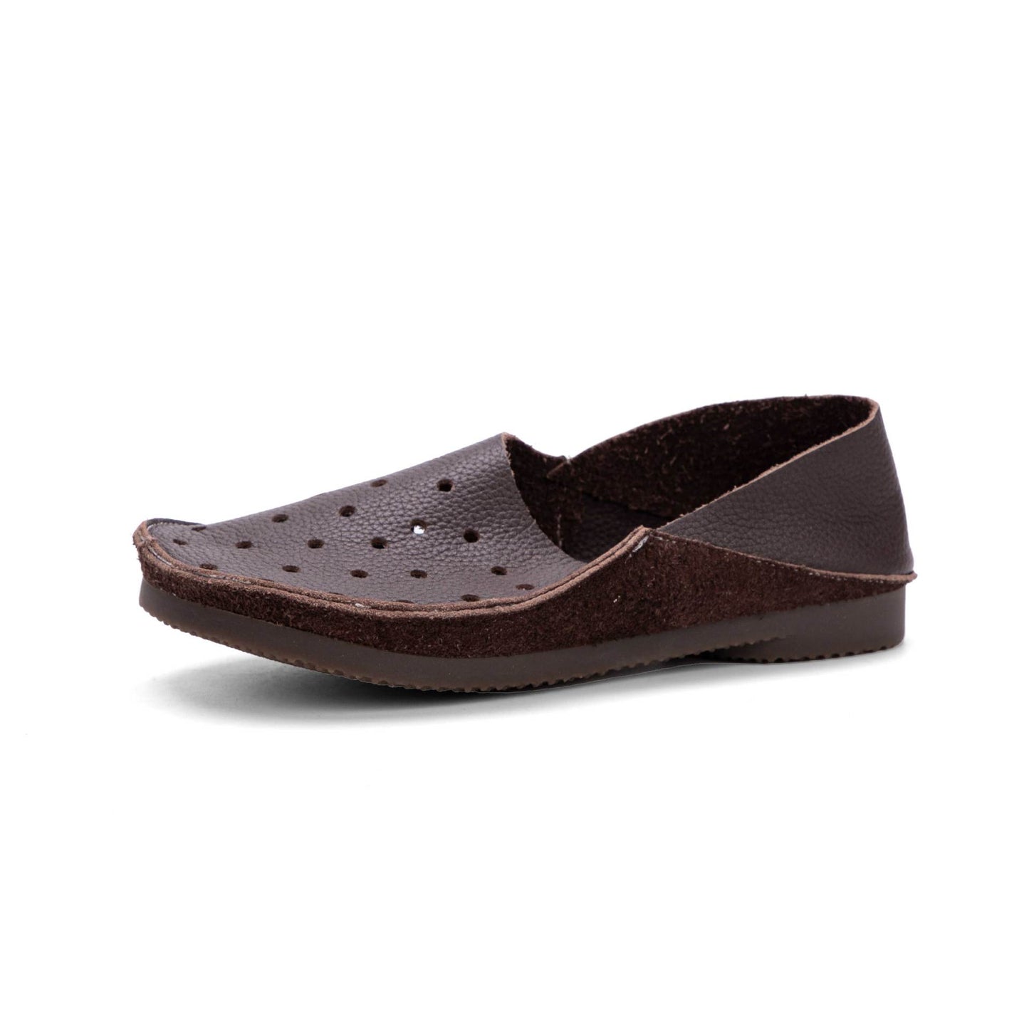 Genuine Leather Mules for Women - Flat Casual Shoes | 25xzya22-100