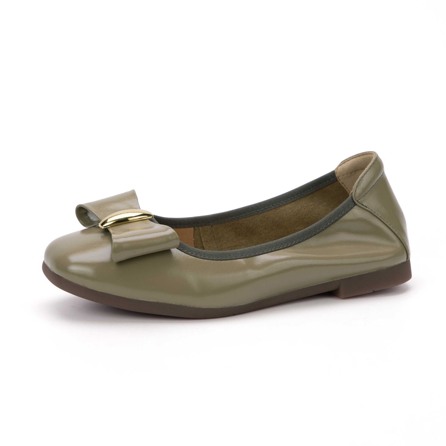 Classic Genuine Leather Slip-On Shoes for Women | 25xlfa15-28