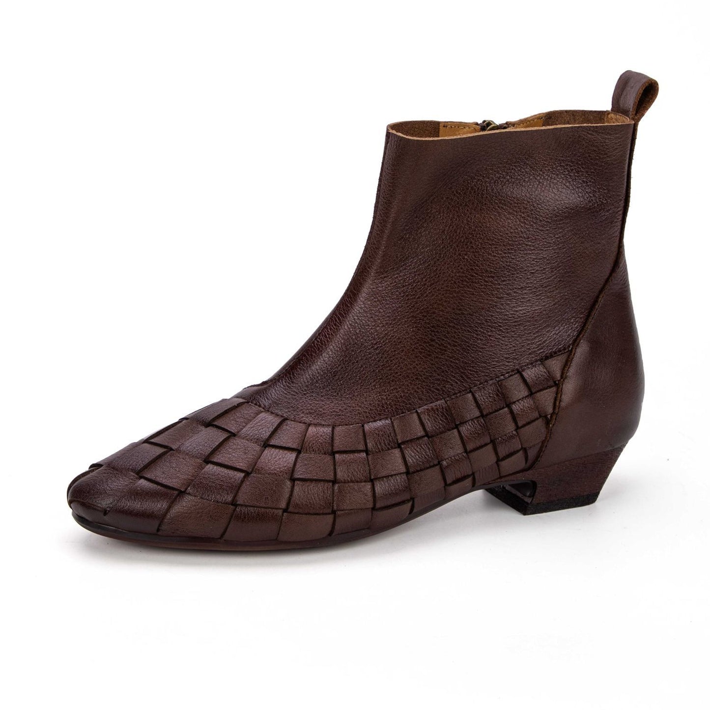 Versatile Genuine Leather Ankle Boots for Women | 25dtsa06-103