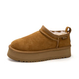 Classic Genuine Leather Slip-On Shoes for Women | 25dl2598