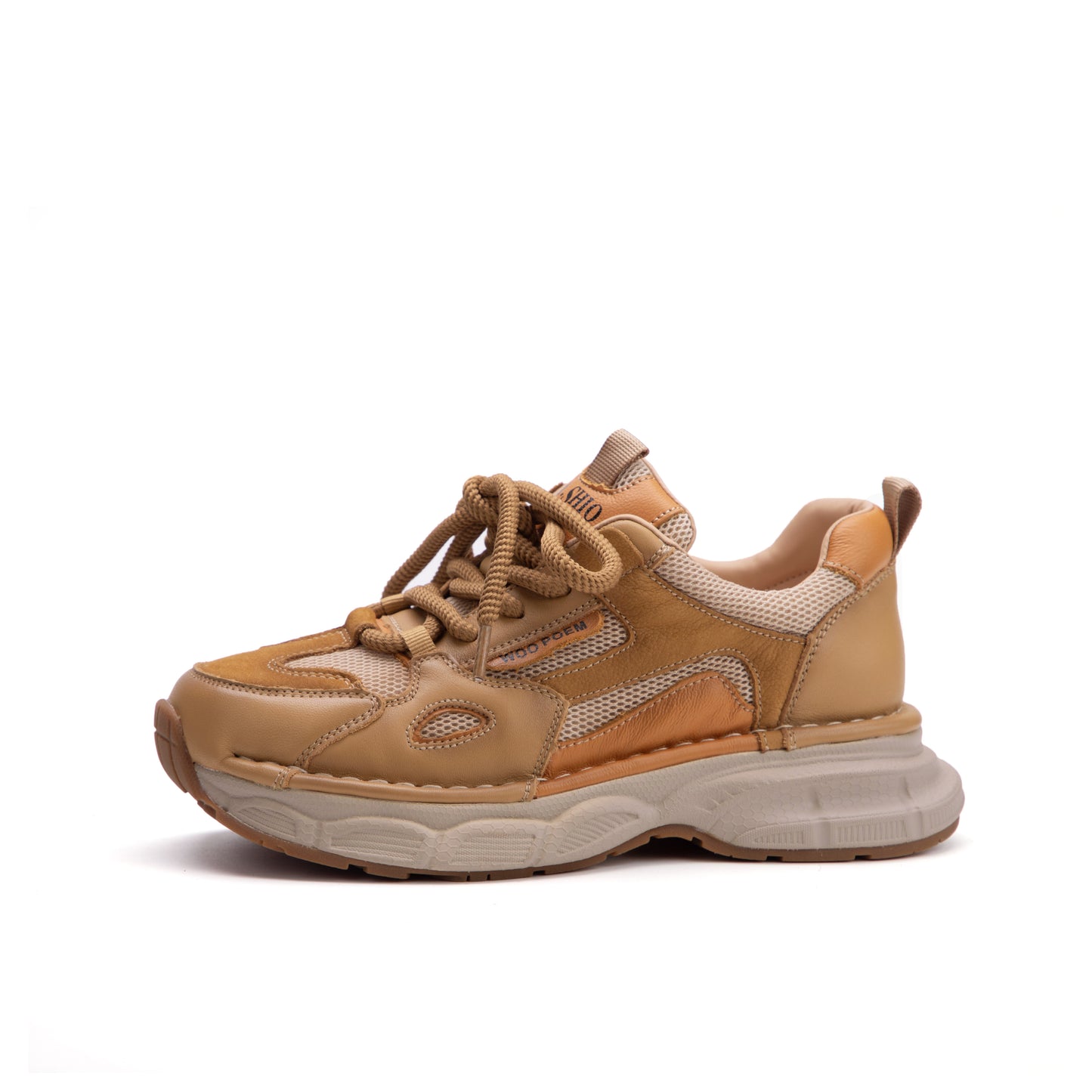 Chunky Genuine Leather Ankle Boots for Women | 25cwn2355