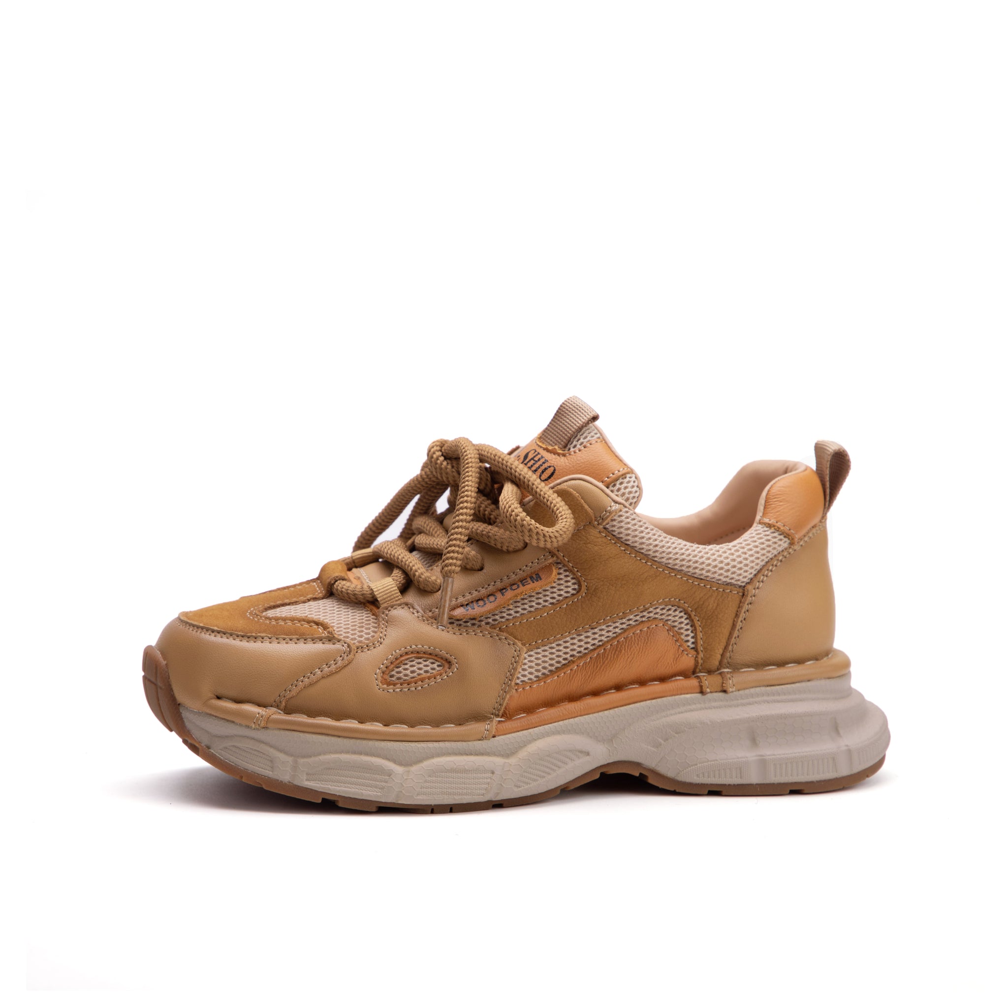 Chunky Genuine Leather Ankle Boots for Women | 25cwn2355
